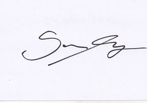 Football - Borna Sosa - Hand Signed 6x4 Inch White Card - Crystal Palace - COA - Picture 1 of 1