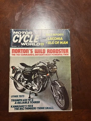 MOTOR CYCLE WORLD DECEMBER 1971 MAGAZINE - Image 1 of 4