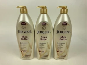 (3) Jergens Shea Butter Deep Conditions Moisturizer 21 Fl Oz Each - Picture 1 of 4