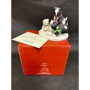 Figura Lenox BOLA DE NIEVE Gatito Gatito Porcelana Fundida en Frío Pintada a Mano - Imagen 1 de 10