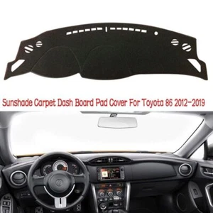 Anti-UV Dash Mat For Toyota 86 2012-2019 Sunshade Carpet Dash Board Pad Cover - Bild 1 von 9