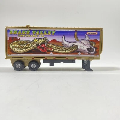 Matchbox Power Scouts SNAKE VALLEY TRANSPORTER Stomper Trailer Only Match Box - Image 1 of 4