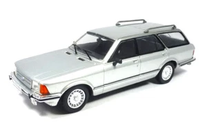 IXO Models CLC455 Ford Granada MKII Turnier 2.8i Ghia silber 1982 Maßstab 1:43 - Picture 1 of 1