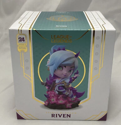 League of Legends Riven Spirit Blossom Riot Mercancía Figura Estatua Serie 3 Foto 1 de 4