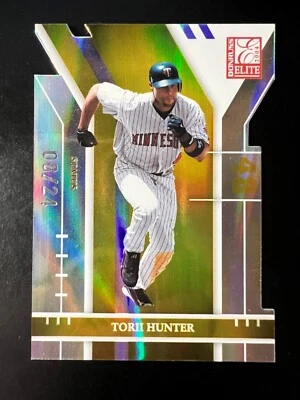 2004 Donruss Elite Status Gold #39 Torii Hunter #'d 8/24 Twins - Image 1 of 3