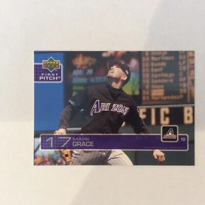 2003 Upper Deck First Pitch #179 Mark Grace Arizona Diamondbacks - Image 1 of 2