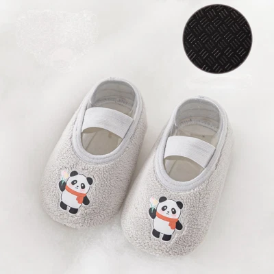 Baby Girls Anti-slip Floor Socks Thicken Warm Boys Kids Children Shoes 0-3 Years - Image 1 of 4