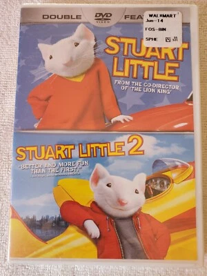 🔥 Stuart Little / Stuart Little 2 (DVD, 2014, Double Feature, Animated) NEW!!! - Image 1 of 4