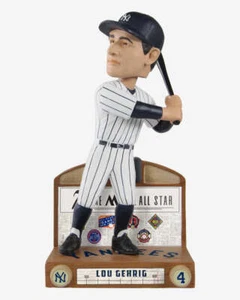 Lou Gehrig New York Yankees 7X All-Star Bobblehead MLB Baseball - Picture 1 of 1