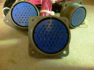 Amphenol  36-105 with Flange Prewired - Picture 1 of 3