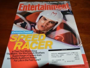 April 4, 2008 issue of Entertainment Weekly Speed Racer Emile Hirsch #183 - Picture 1 of 1