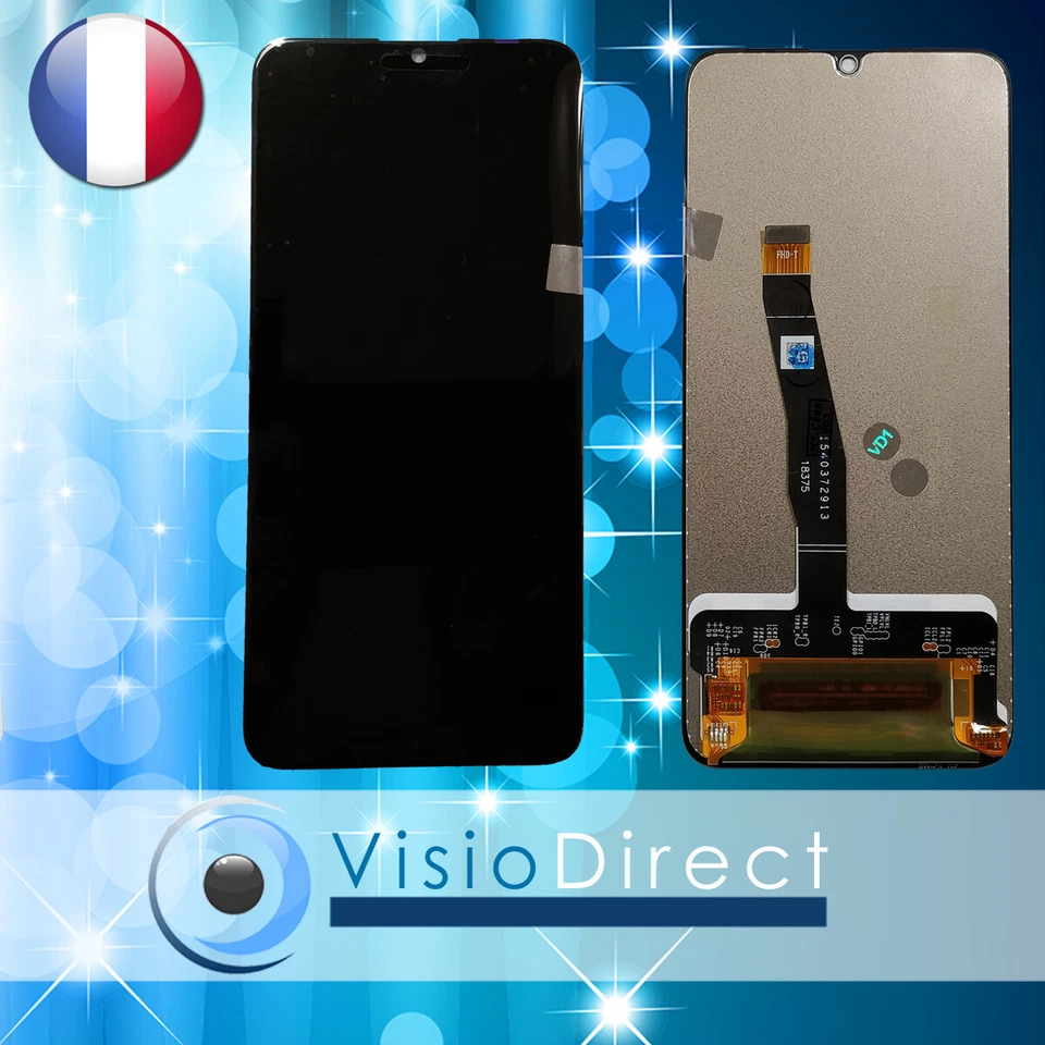Vitre Tactile + Ecran LCD pour Huawei Psmart P smart 2019 6.21" NOIR - Photo 1/1