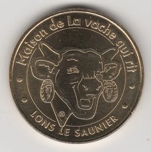 A 2009 TOKEN MEDAILLE MONNAIE DE PARIS -- 39 000 N°1 MAISON DE LA VACHE QUI RIT - Picture 1 of 2