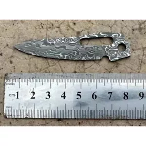 VG10 Kern Damastklinge für Leatherman Skeletool Zum Selbermachen Modifizieren - Bild 1 von 2