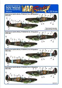 Kits World Decals 1/32 SUPERMARINE SPITFIRE Mk.II Battle of Britain Memorial #1