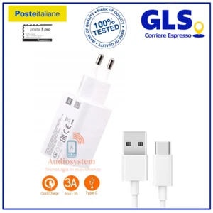 CARICABATTERIE ORIGINALE XIAOMI MDY-11-EP 3W RAPIDO 22.5W +CAVO USB-C 78B406A W - Imagen 1 de 1