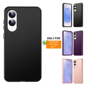 For Samsung Galaxy S25 edge Case Hybrid Shockproof Heavy Duty Hard Back Cover - Picture 1 of 24