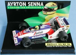 WOW EXTREMADAMENTE RARO Toleman TG183B Senna Sudáfrica 1984 ASC10 1:43 Minichamps - Imagen 1 de 3