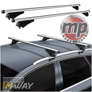 Barre portatutto portapacchi alluminio bloccabili M-Way per Hyundai i40 Wagon 11> - Foto 1 di 6