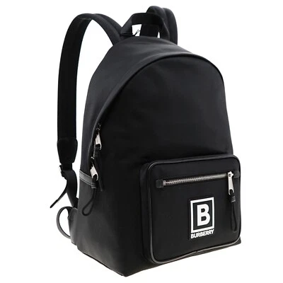 Burberry Abbeydale Backpack Black Nylon New - Image 1 of 4