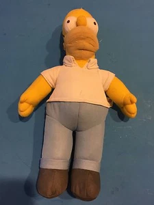 The Simpsons Homer Simpson 17" Plush Stuffed Doll Collectible Commonwealth Toy - Picture 1 of 1