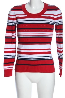 ELLE SPORT Sudadera de punto fino Mujeres Jersey Talla EU 38 rojo-blanco-negro - Imagen 1 de 4