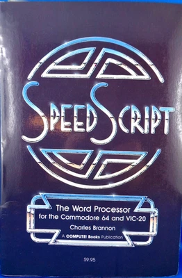 COMMODORE 64/128 -- SPEED SCRIPT (COMPUTE! - BUCH) #2EN - Bild 1 von 2