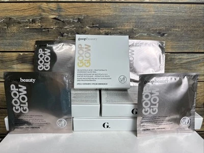 Goop Glow By Goop Beauty- Lot Of 6Cases = 24 Foil SealOvernight Glow Peels-8/26 - Image 1 of 4