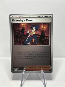 Grimsley's Move 090/094 - Pokemon Phantasmal Flames - Reverse Holo - Picture 1 of 10