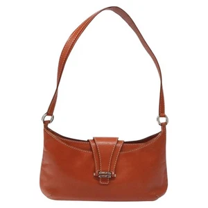 Céline Orange Leather shoulder - Picture 1 of 10