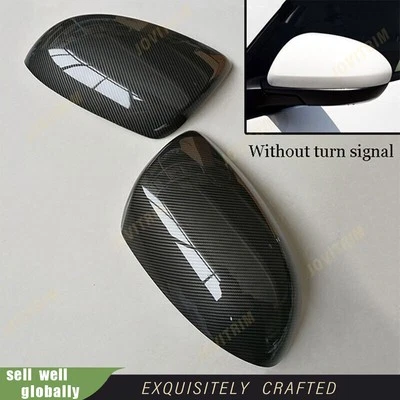 For Mazda 3 Mazda 6 2007-2013 Without light Carbon Fiber Add-on Mirror Cover Foto 1 de 4
