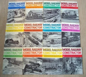 Magazine constructeur modélisme ferroviaire 1970 12 numéros - Photo 1/1