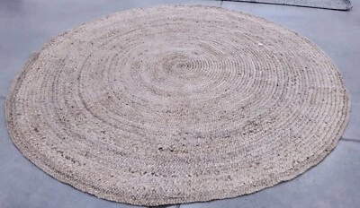 Alfombra de hilo roto redonda NATURAL 9' X 9', precio reducido 1172720103 NF733A-9R Foto 1 de 4