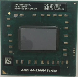 HP A6-5350M 3.5/2.9GHZ 1M 35W PROCESSOR - Picture 1 of 1