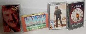 Joe Diffie Little Texas Dwight Yoakam Collin Raye 4 Cassette Tapes - Imagen 1 de 2