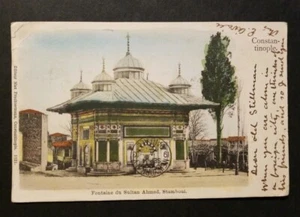 EGIPTO 1903 POSTAL USADA DE ALEJANDRÍA A STANFORD UNIV CA EE. UU. - Imagen 1 de 5