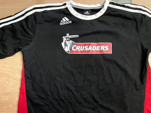 Adidas Crusaders Rugby T-Shirt Youth Boys 16 - Picture 1 of 3