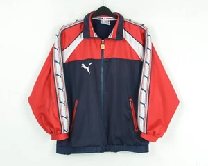 Atletico Madrid 1996 1998 Puma Men M Tracksuit Jacket Top Jumper Sweatshirt 90s - Picture 1 of 10