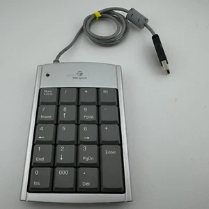 Targus Wired USB NUM PAD Numeric Keyboard Silver PAUK10U - Picture 1 of 3