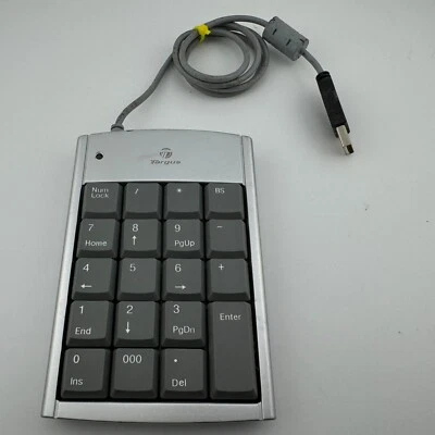 Targus Wired USB NUM PAD Numeric Keyboard Silver PAUK10U  - Image 1 of 3