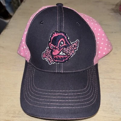 Eugene Emeralds MiLB Minor League Baseball Pink/Black Sasquatch Girls Youth Hat - Image 1 of 4