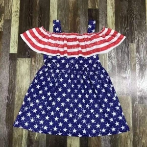 Girl's 4th of July Brand new Dress in 4T - Picture 1 of 1