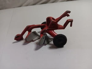 Vintage Seidenspielzeug 2 Boden Pflug - rot - schöne Farbe - Bild 1 von 5