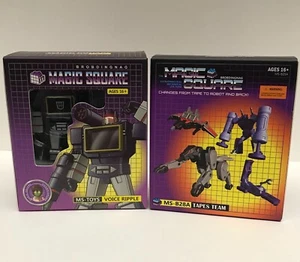 Magic Square MS-B27 Voice Ripple + MS-B28A Tapes Team | G1 Soundwave + 4 Tapes - Picture 1 of 6