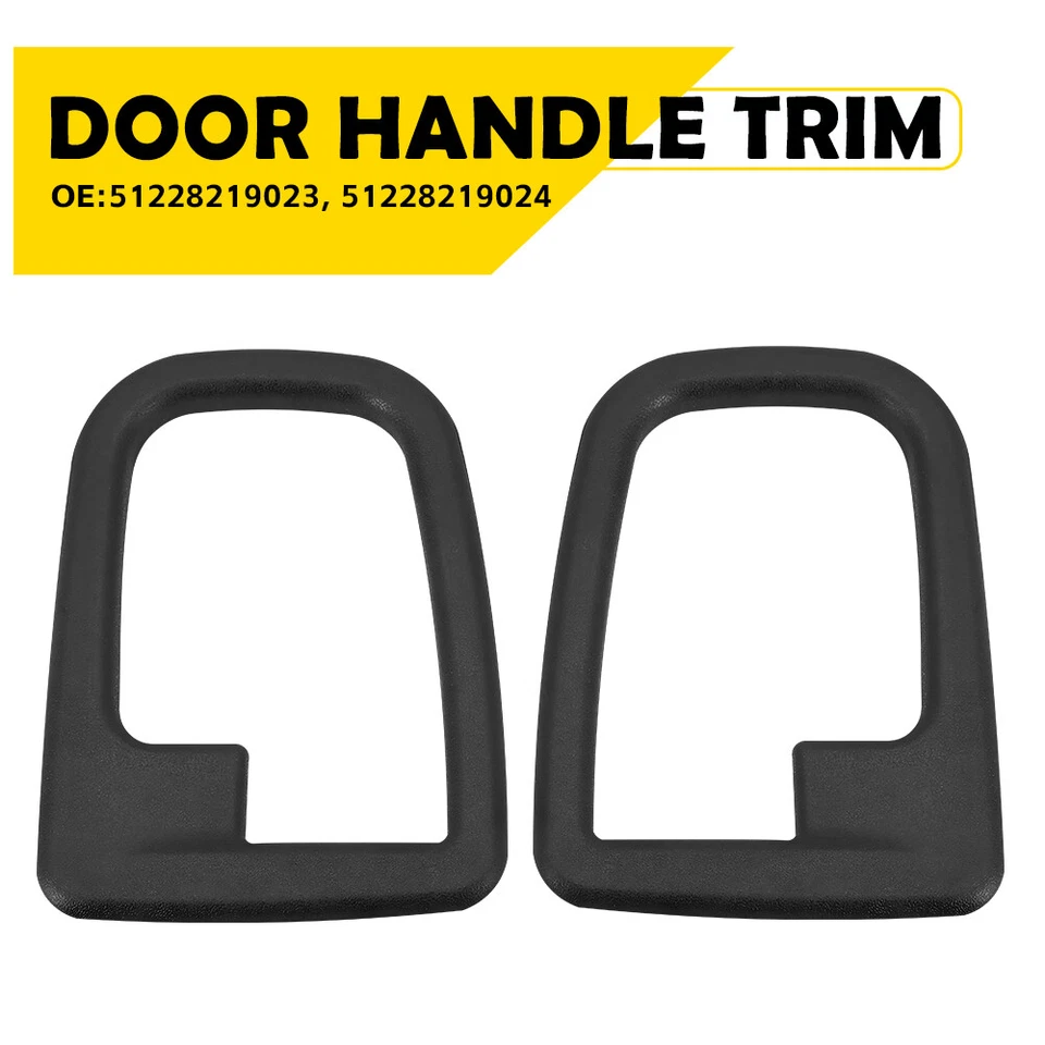 PARA BMW E36 1992-1999 Serie 3 Izquierda Derecha Interior Puerta Manija Tapicería 51228219024 Foto 1 de 4