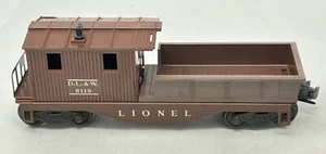 De colección Lionel 6119-50 Marrón Escaso D.L. & W. Caboose de trabajo en muy buen estado+ con caja - Imagen 1 de 4