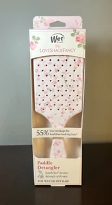 Goody Wet Brush x Love Shack Fancy Paddle Detangler Hair Brush English Ivy Pink - Picture 1 of 6
