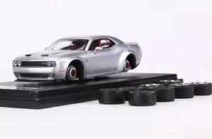 FW 1:64 Silver SRT Hellcat Muscle Coupe Sports Model Diecast Metal Car - Picture 1 of 4