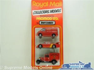 MATCHBOX ROYAL MAIL POST OFFICE SET MB38 MB46 MB60 TRANSIT VAN SAUBER MODEL CAR - Picture 1 of 12