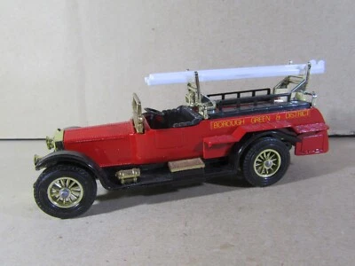 195W Vintage Matchbox Y6 England Rolls Borough Green District 1920 Red And Black - Image 1 of 4